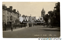 Postcard of Warwick Street, Rugby