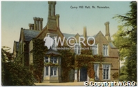 Postcard of Camp Hill Hall, Nr Nuneaton.